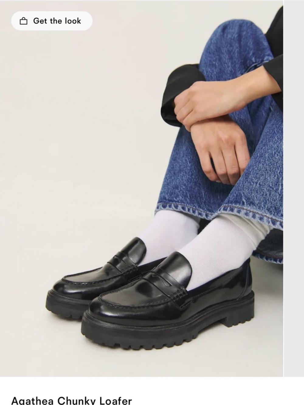 Reformation Agathea Chunky Loafer